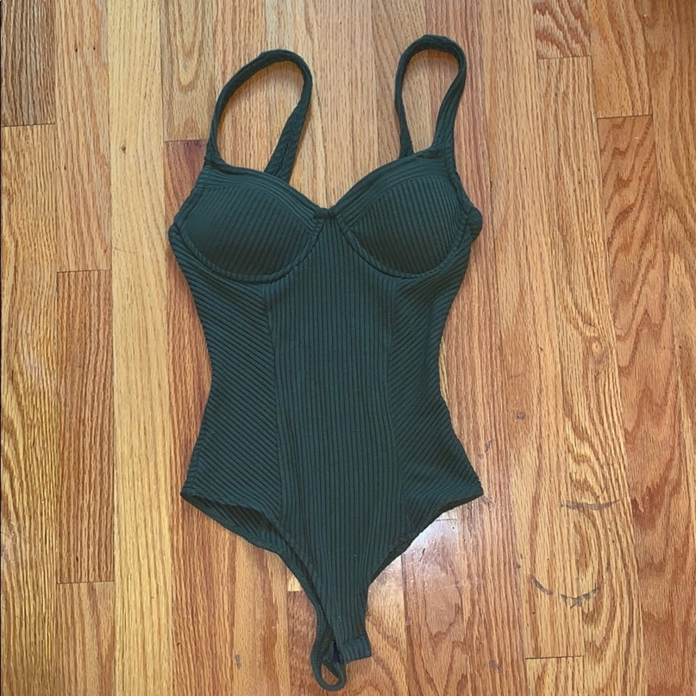Olive Green Bodysuit 💚